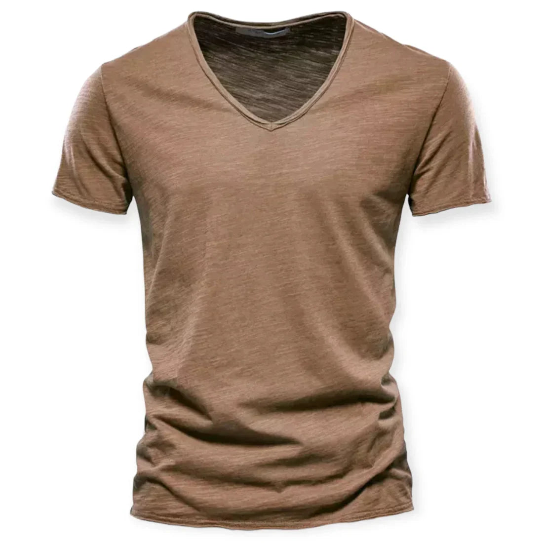 Camiseta de hombre con cuello en V