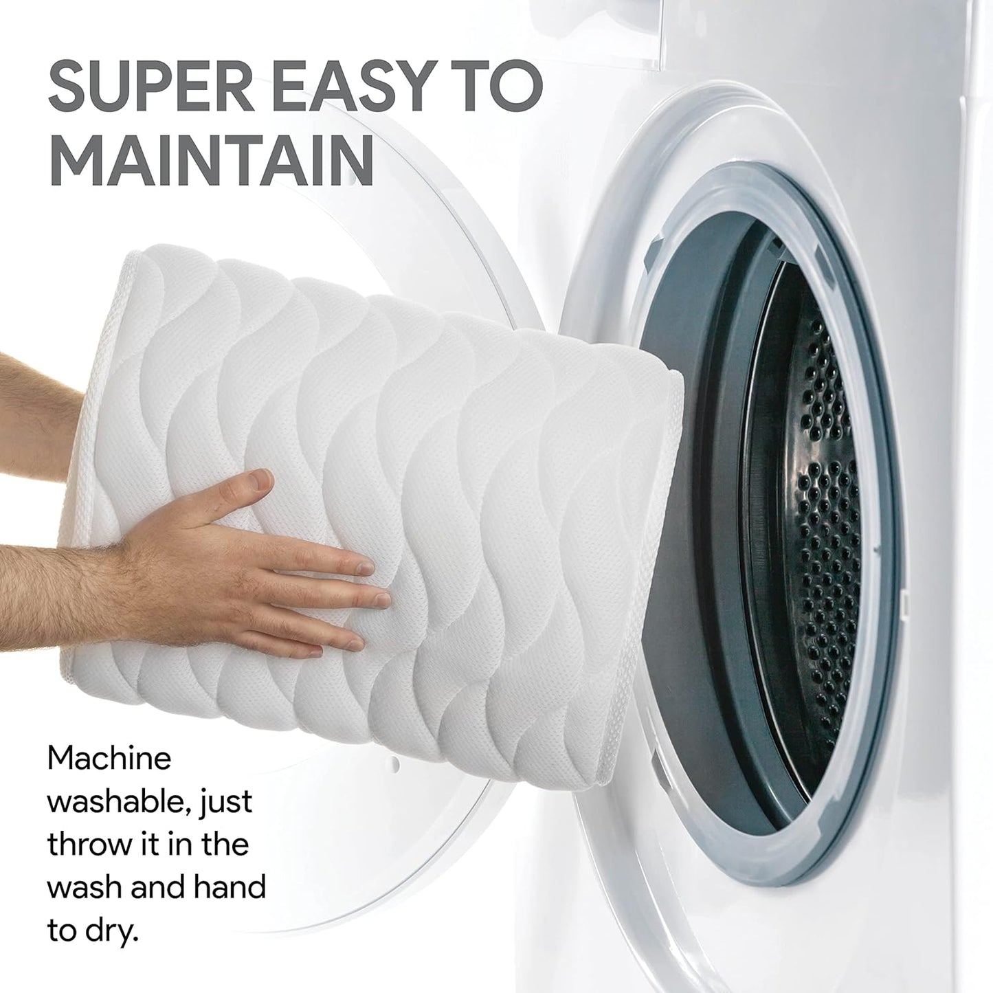 Almohada de bañera de cuerpo entero