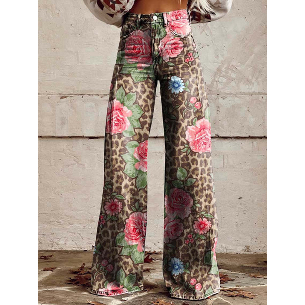 Pantalones vaqueros largos para mujer