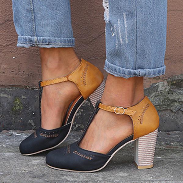 Zapatos de tacón ortopédicos para mujer