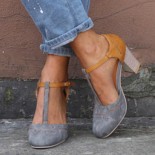 Zapatos de tacón ortopédicos para mujer