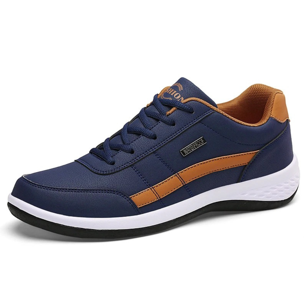 Zapatillas ortopédicas de piel para hombre