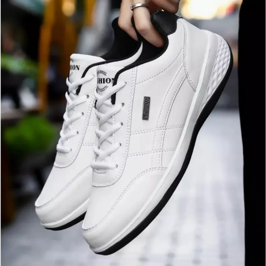 Zapatillas ortopédicas de piel para hombre