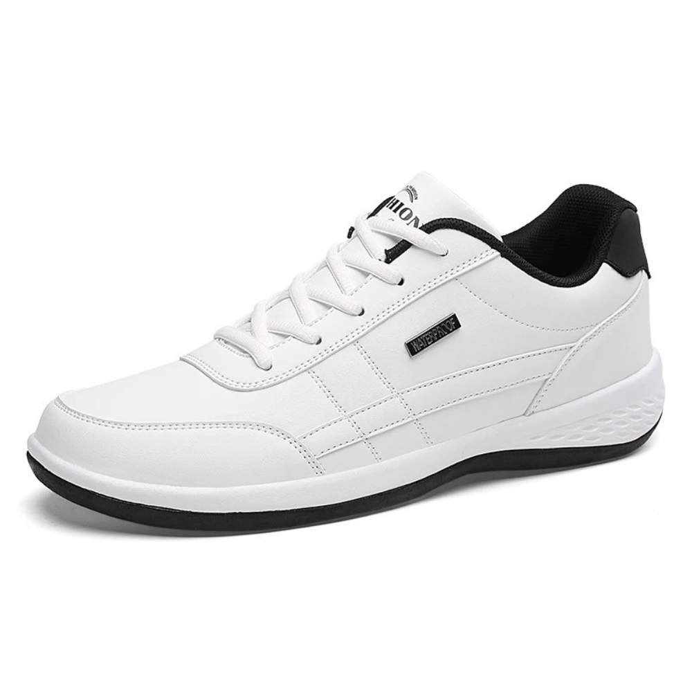 Zapatillas ortopédicas de piel para hombre
