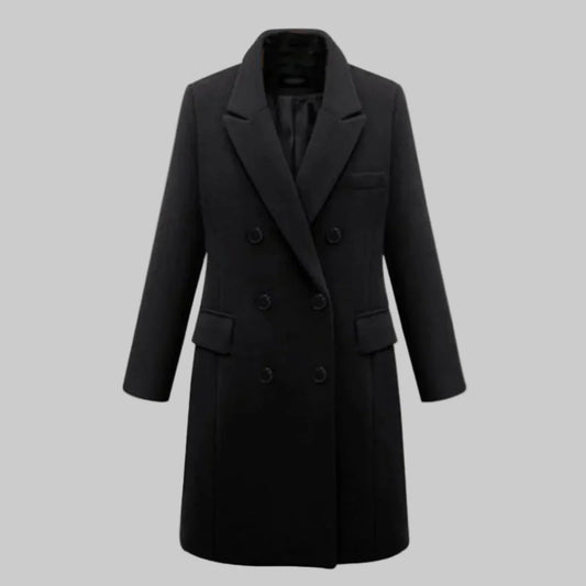 Abrigo largo de invierno para mujer