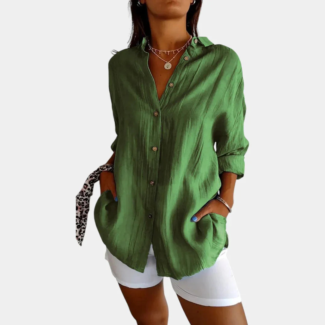 Blusa larga con estilo
