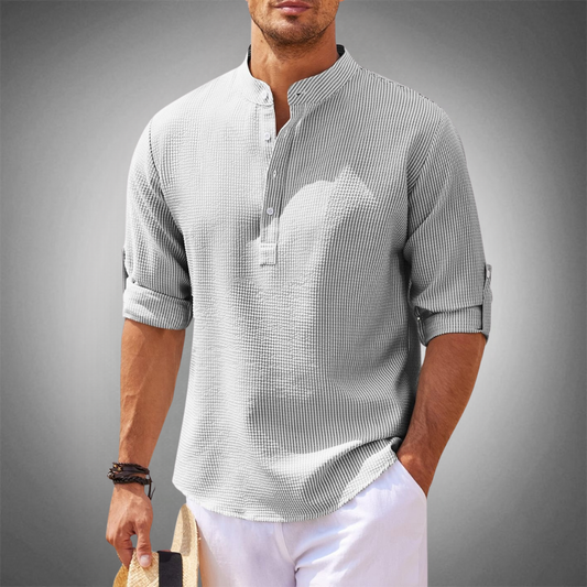 Camisa de Lino para Hombre: Elegancia Atemporal y Frescura Natural para el Veran