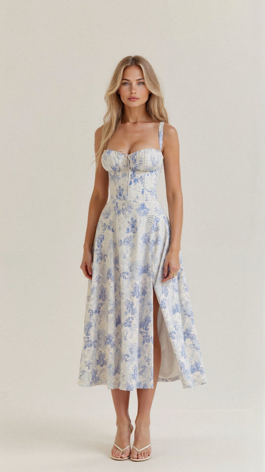 Vestido de cintura para mujer