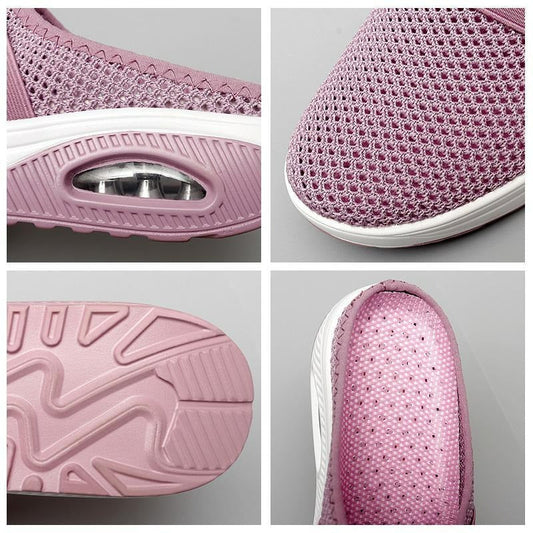 Zapatillas Ortopédicas Antideslizantes con Cojín de Aire para Mujer: Comodidad y Estilo para el Uso Diario
