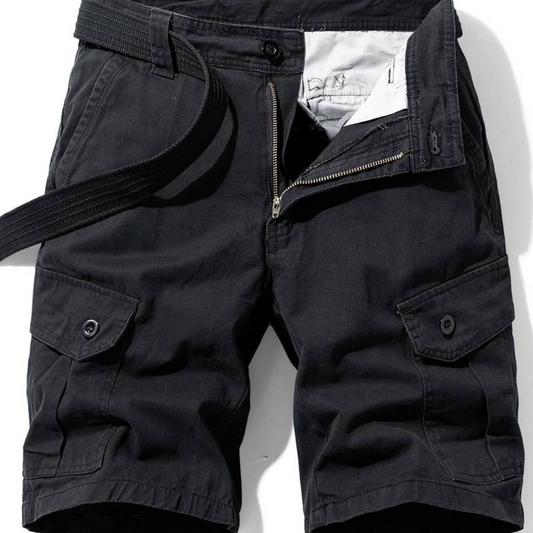 Pantalones cortos cargo para hombre