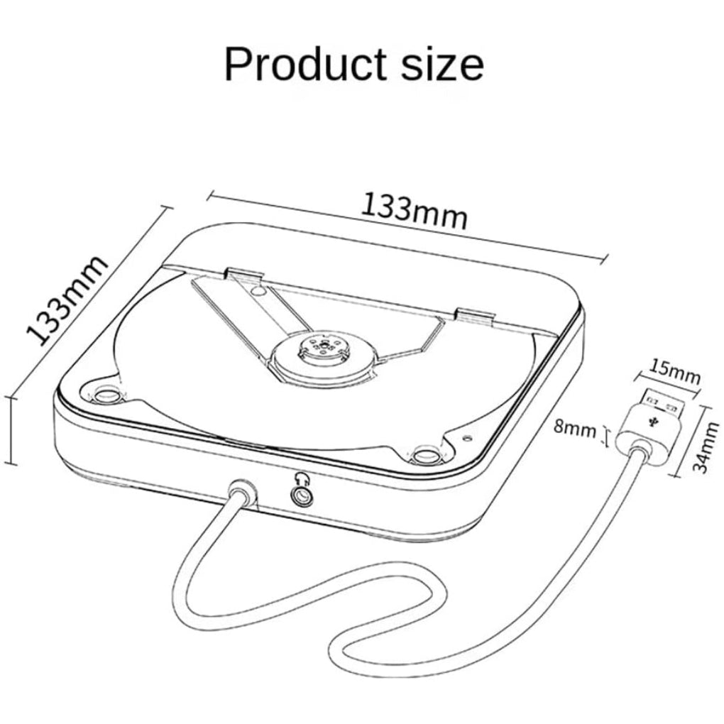 Reproductor de CD Portátil para Coche – Audio de Alta Calidad en Movimiento