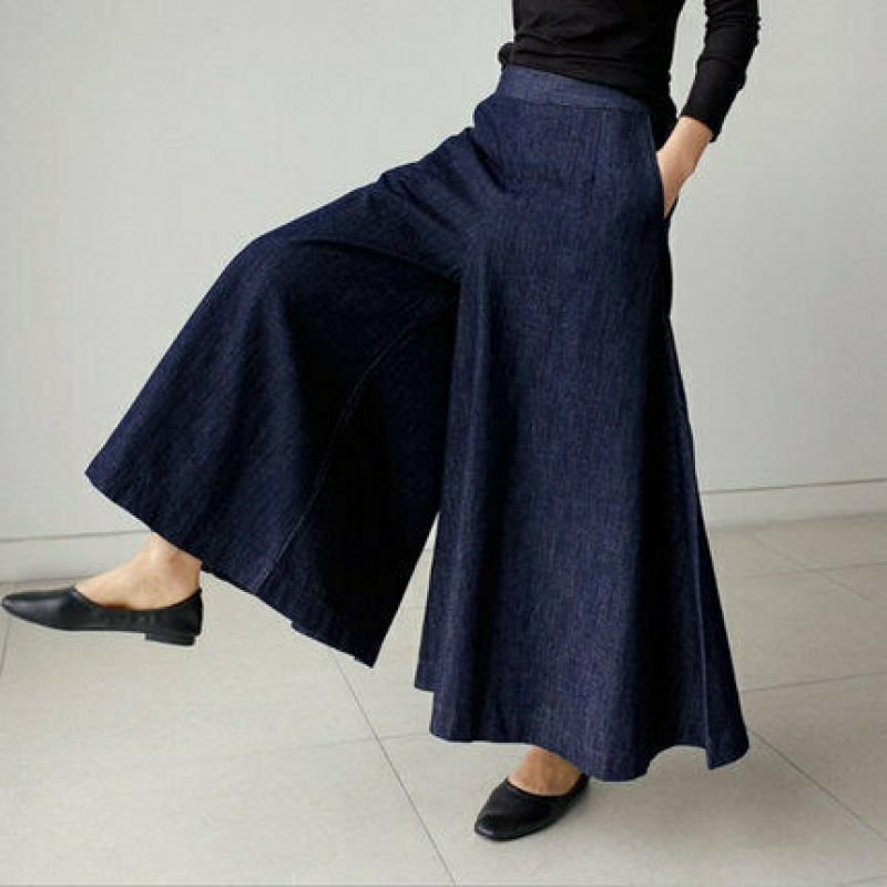 Pantalones anchos para mujer