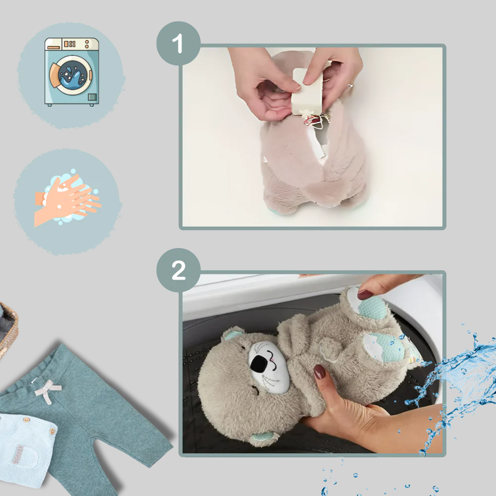 Peluche de nutria relajante: compañero de sueño relajante