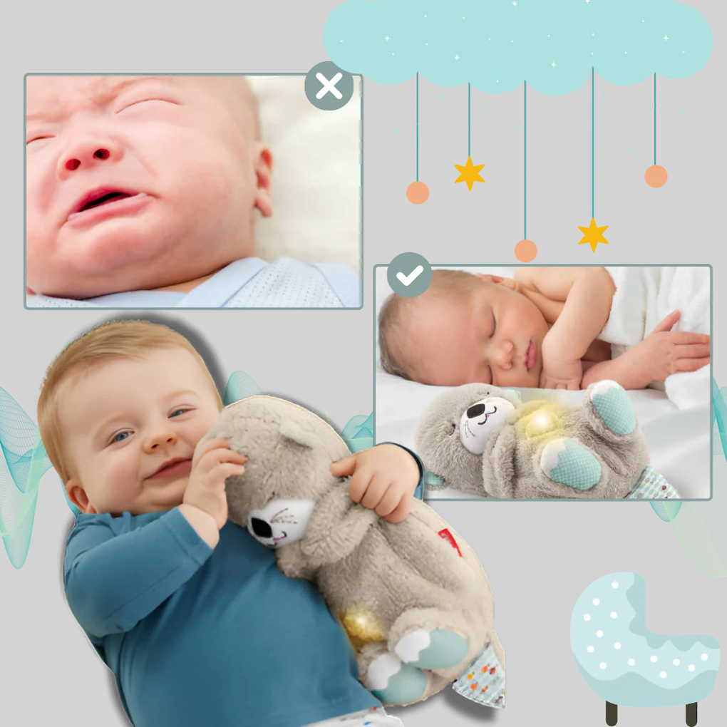 Peluche de nutria relajante: compañero de sueño relajante