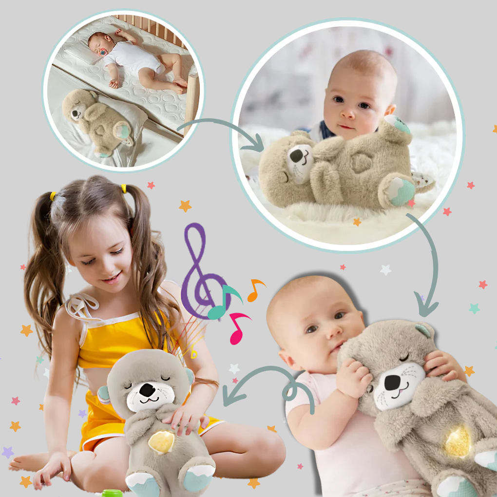 Peluche de nutria relajante: compañero de sueño relajante