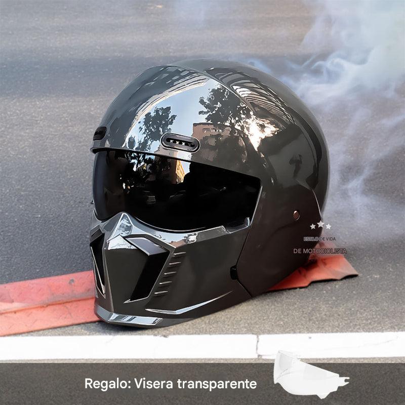 Casco de motocicleta: homologado por DOT y ECE, aspecto atemporal