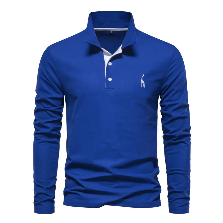 Bastian - Polo de manga larga para hombre