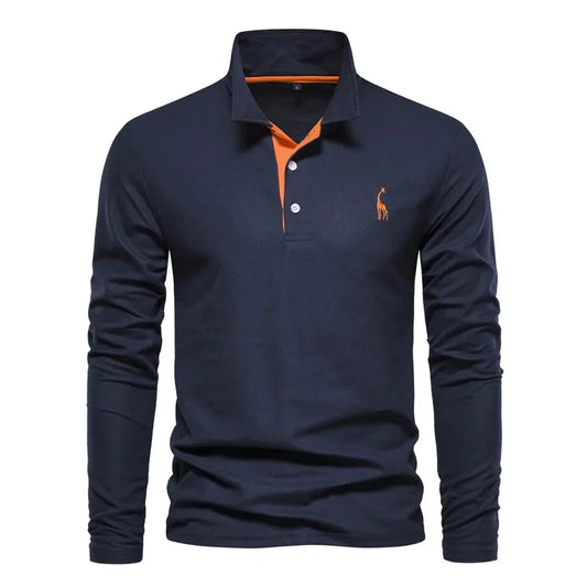 Bastian - Polo de manga larga para hombre
