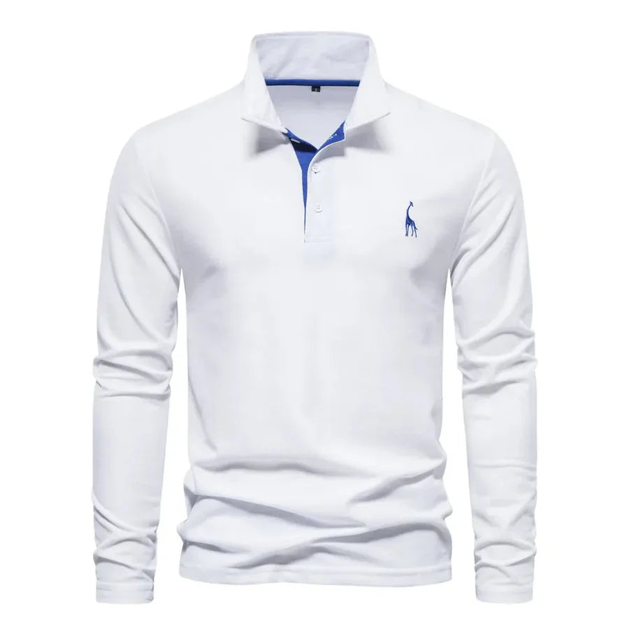 Bastian - Polo de manga larga para hombre