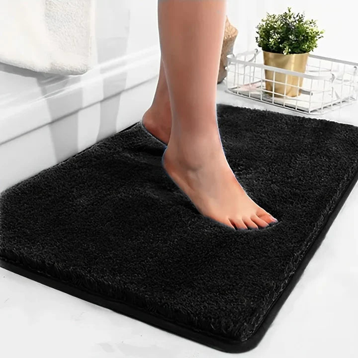 Alfombrilla de baño suave y lujosa