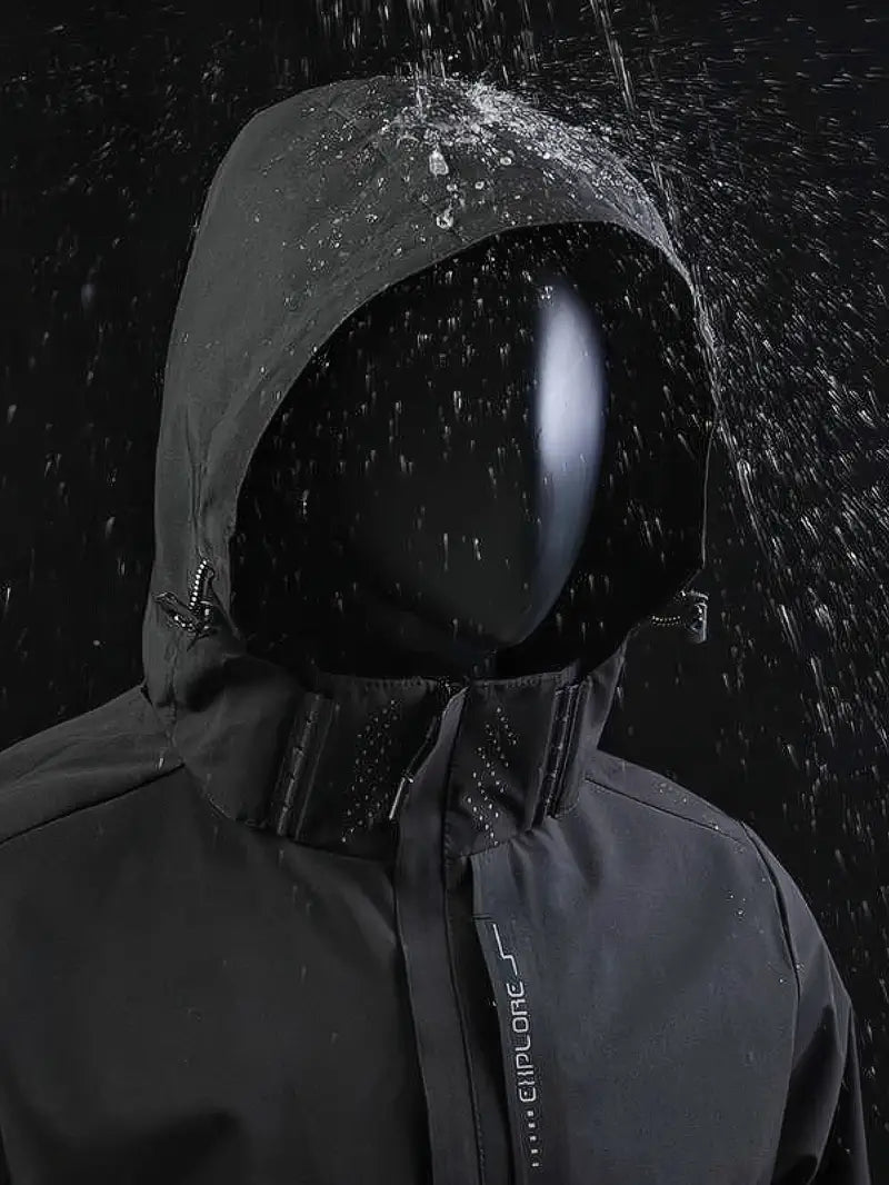 Chaqueta impermeable ligera para hombre