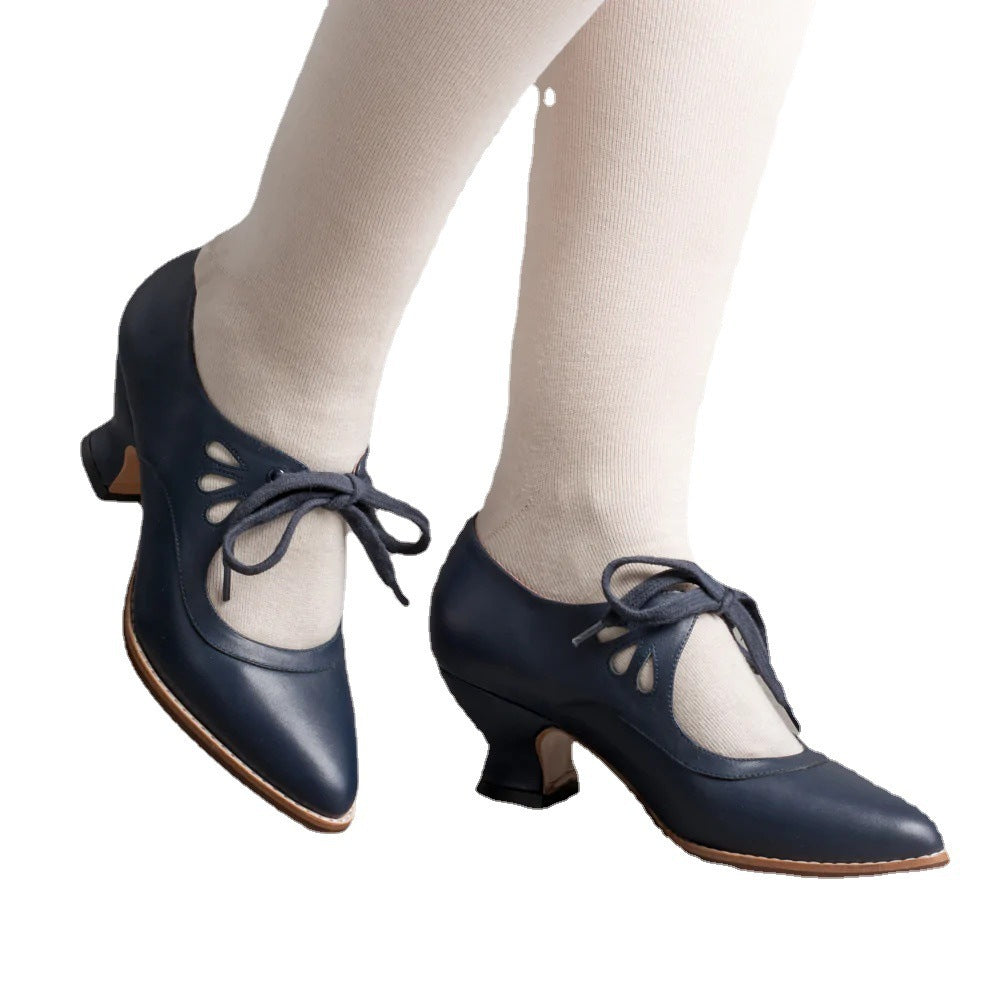 Zapatos ortopédicos de tacón para mujer