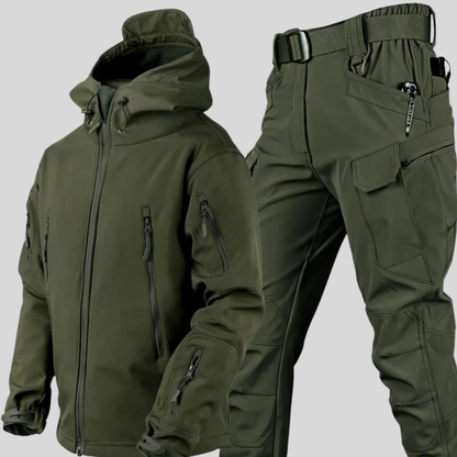 Conjunto impermeable para exteriores para hombre