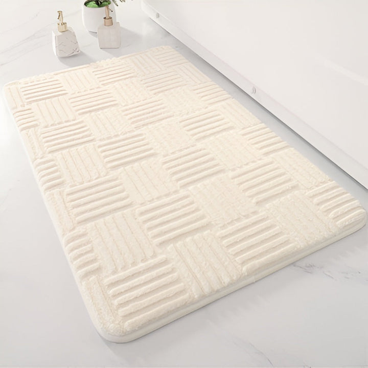 Alfombra de baño ultra-absorbente, extra suave y peluda