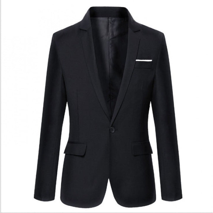 Elegante chaqueta de corte entallado para hombre