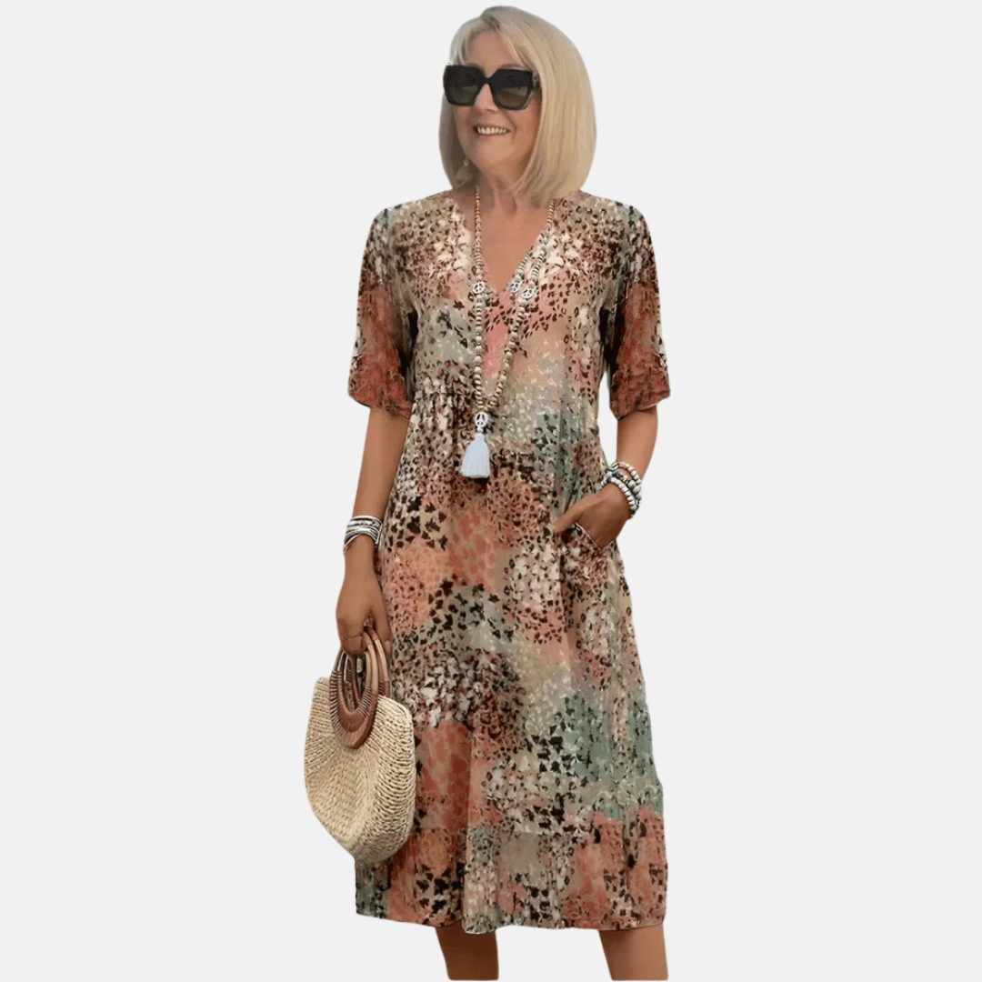 Vestido veraniego informal de corte holgado