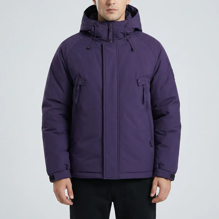 Chaqueta Aislada con Capucha para Invierno para Hombres