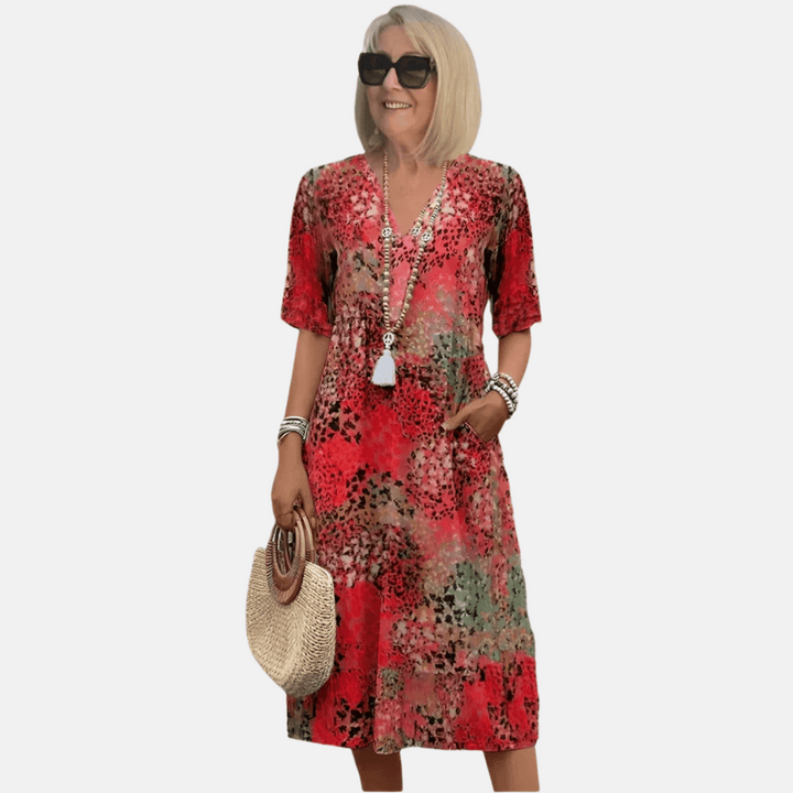 Vestido veraniego informal de corte holgado