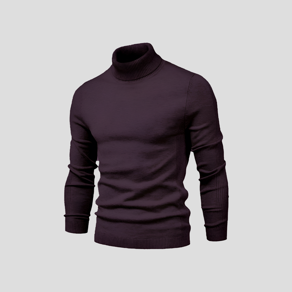 Suéter de Cuello Alto para Hombres