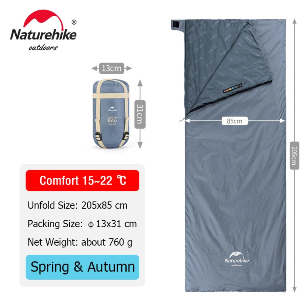 Saco de dormir imprescindible para acampadas y senderismo