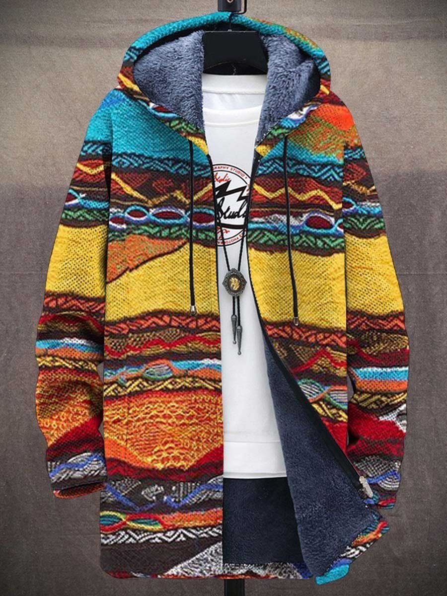 Milan – Chaleco retro con bloques de color para hombre