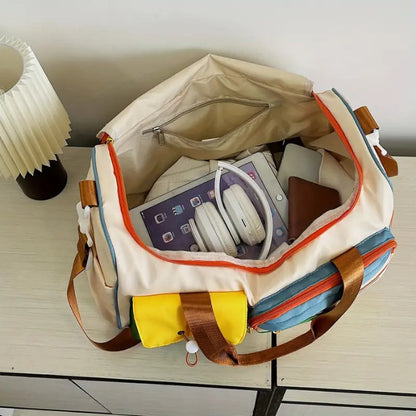 Bolsa de Viaje Impermeable de Gran Capacidad con Compartimento para Calzado
