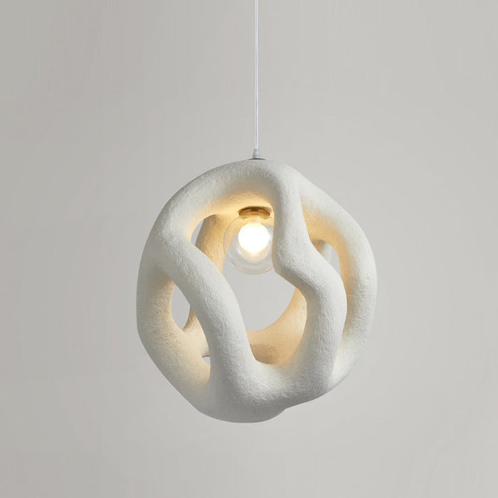 LumiZen | Lámpara de Techo Asimétrica Minimalista de Estilo Wabi-Sabi