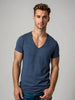 Camiseta de hombre con cuello en V