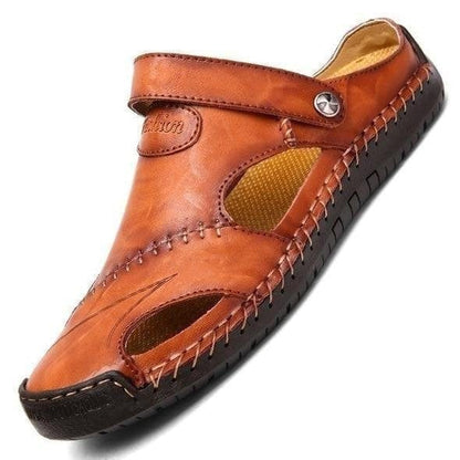 Sandalias de piel para hombre