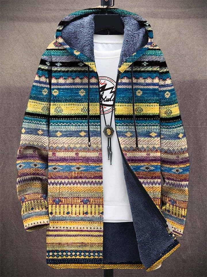 Milan – Chaleco retro con bloques de color para hombre