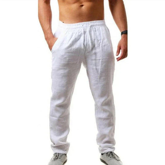 Pantalones de lino para hombre