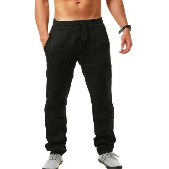 Pantalones de lino para hombre