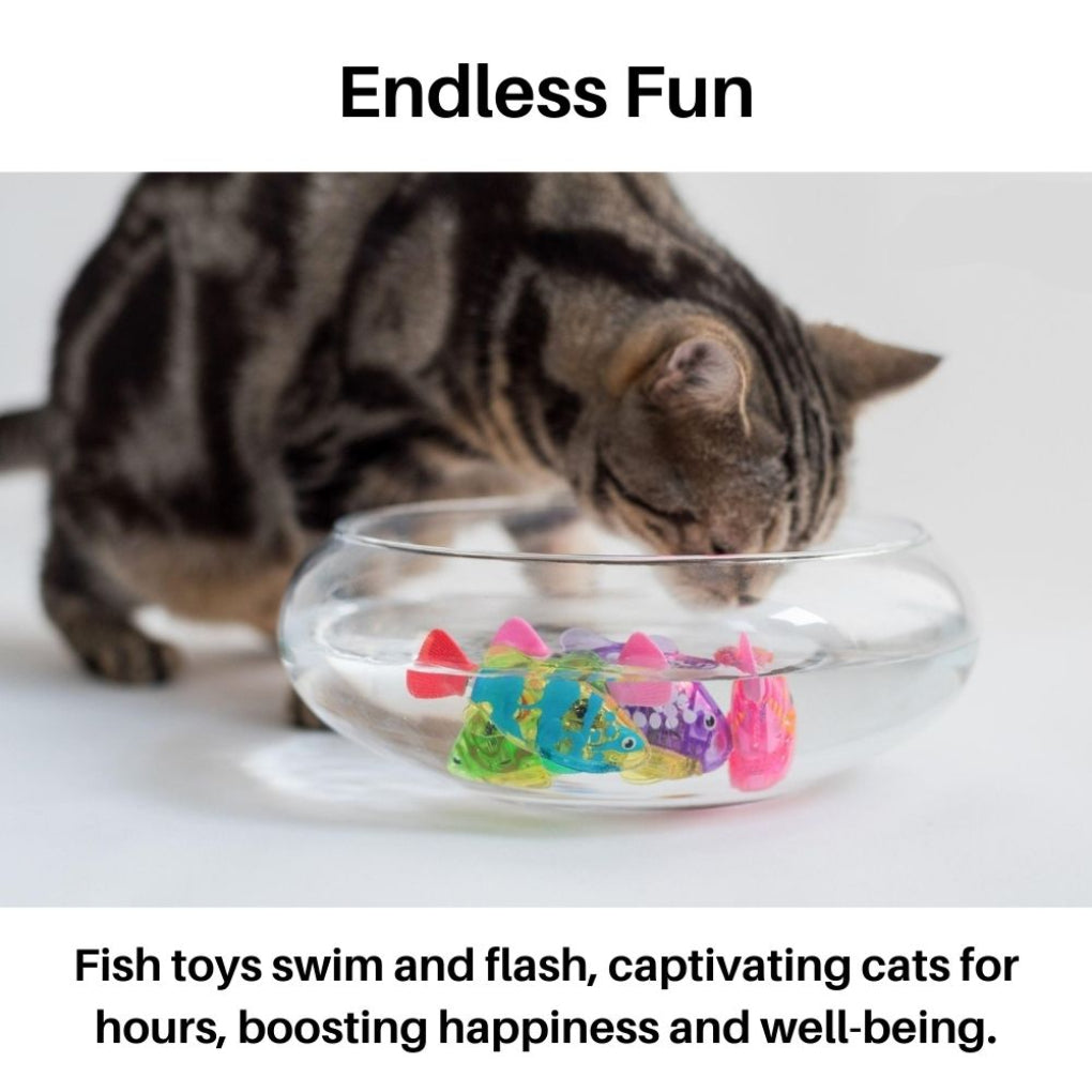 Juego de Juguetes para Gatos Interactivo – Movimiento Realista y Luz Atractiva