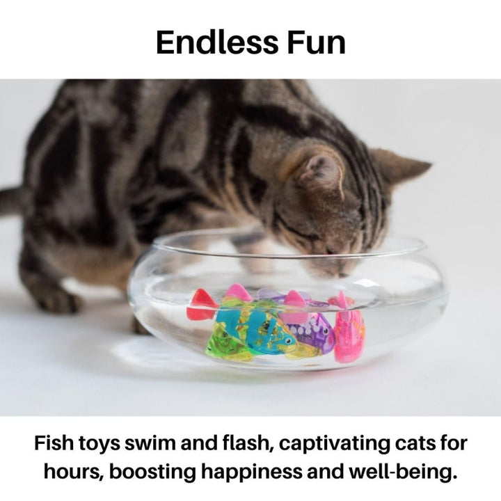 Juego de Juguetes para Gatos Interactivo – Movimiento Realista y Luz Atractiva