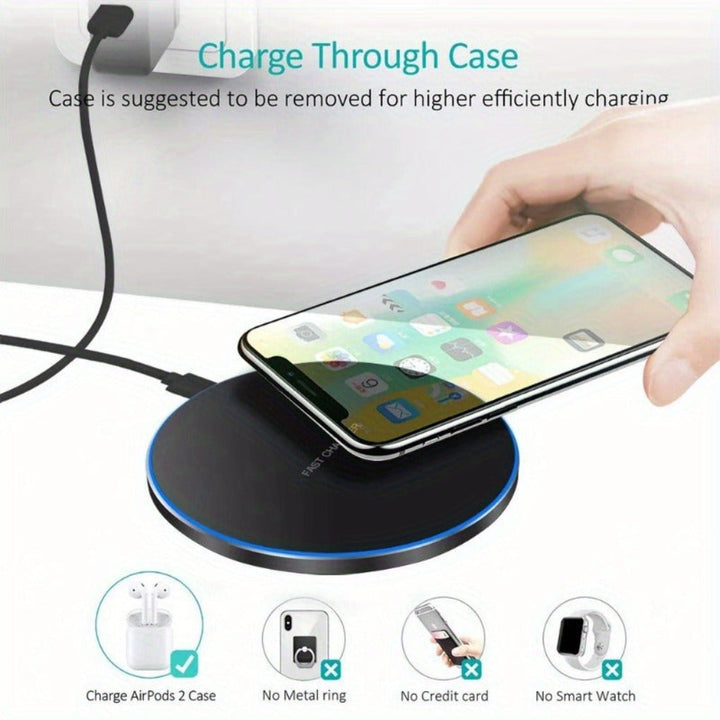 Cargador Inalámbrico Rápido 15W