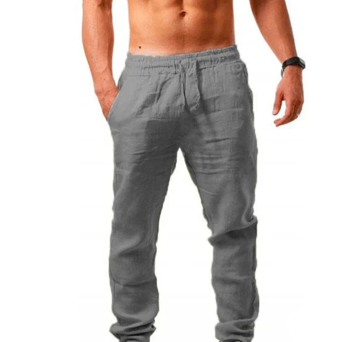 Pantalones de lino para hombre