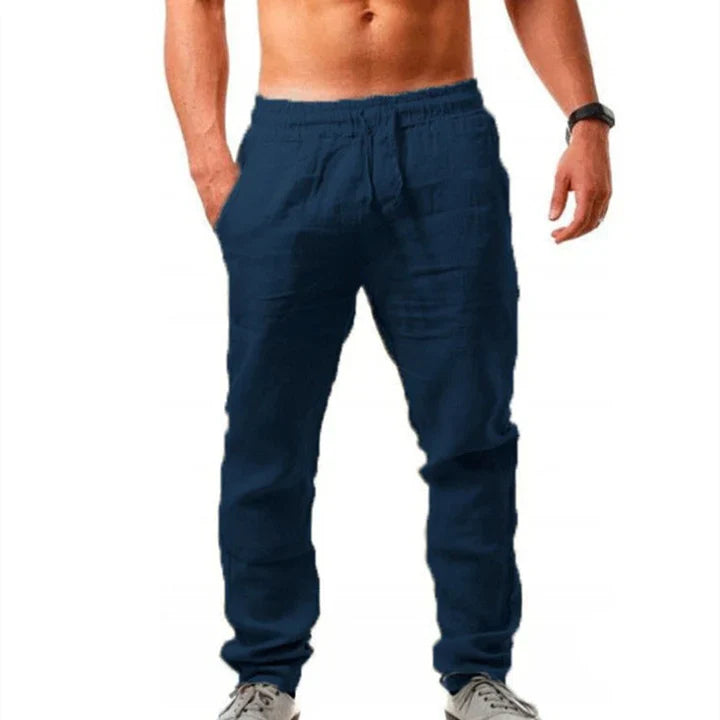 Pantalones de lino para hombre