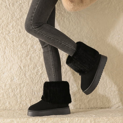 Botas de casa de invierno para mujer