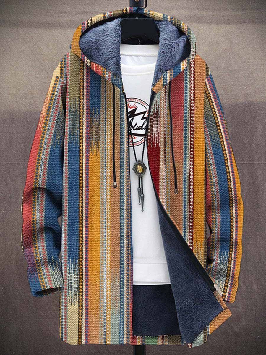 Milan – Chaleco retro con bloques de color para hombre