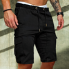 Elegantes pantalones cortos cargo para hombre